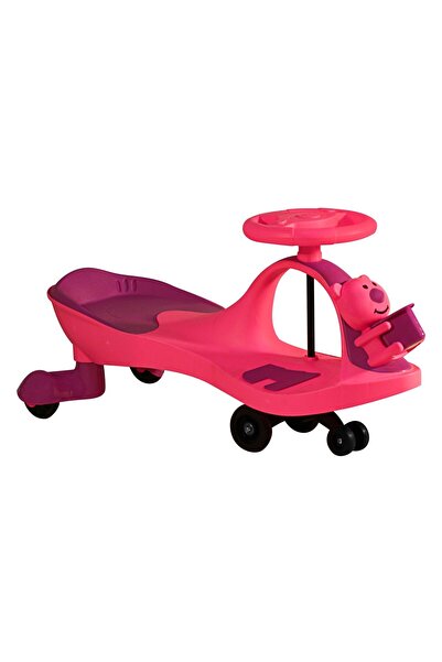 Disaar Swing Car Karınca Çocuk Kaykayı Sevimli Ayıcık Sepetli