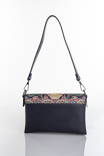 MOTTİF İSTANBUL Dokuma Deri Kadın El Omuz Çanta Mottif Istanbul Otantik 1036