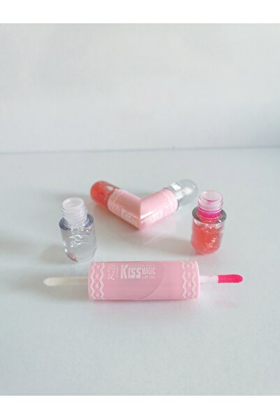 Roesıa Rose Cosmetics Rose Kıss Magıc 2IN1 Çift Taraflı Dudak Parlatıcı