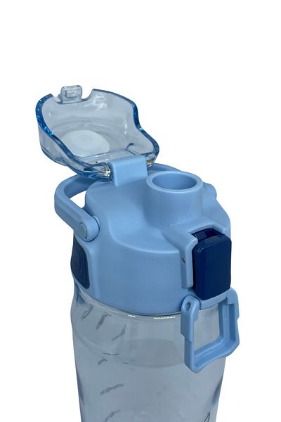 Shotay Comfortable Drinking 750 ml Strawless Handled Water Bottle with Lockable Lid