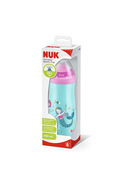 Nuk 24 M 450 ml Açık Mavi Sports Cup