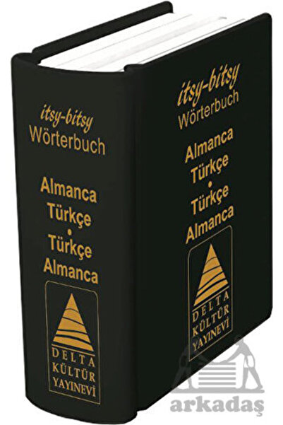 Delta Kültür Yayınevi Almanca-Türkçe & Türkçe-Almanca Mini Sözlük; itsy - bit...