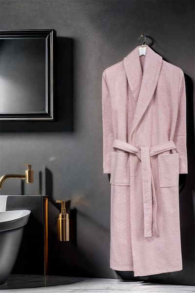 Class 100% Cotton Şalyaka Curl Bathrobe Trio M