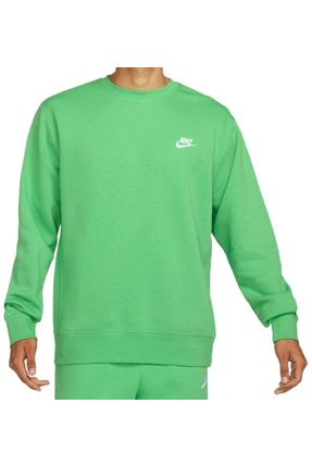 Nike M Nsw Club Crw Bb Erkek Ye il Gunluk Stil Uzun Kollu Sweat BV2662 362 Fiyat Yorumlar Trendyol