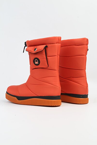 Benetton ® | BN-50026 - 3256 Turuncu - Kadın Bot