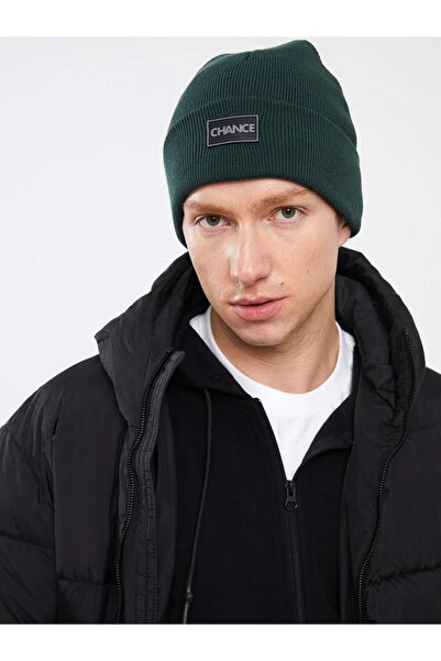 LC Waikiki Detailní pánský úpletový baret XSIDE Label