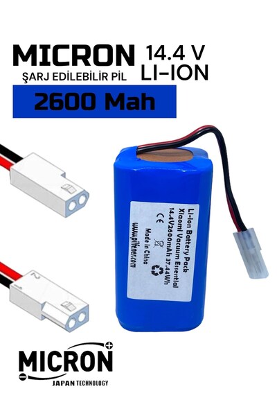 Micron Mjstg1 14.8v 2600mah Pil Xiaomi G1 Mı ve Essential, mop Uyumlu Robot V...