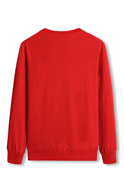 Jooy Company Panda Printed Red Crew Neck Sweatshirt Set of 2