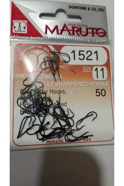 MARUTO OLTA İĞNESİ 1521 - 50PCS - SİYAH CARBON