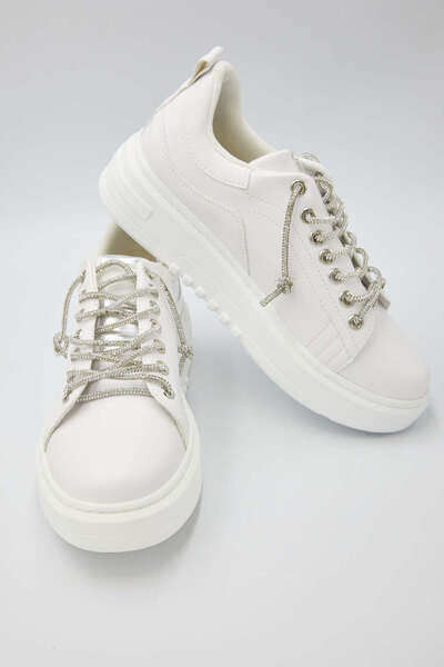 KRISTE BELL Günlük Taşlı İp Bağcıklı Kadın Ayakkabı