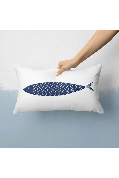 The Lucid Lab a Fish 30cm x 50cm / Θήκη μαξιλαριού διπλής όψης με θέμα τη θάλασσα