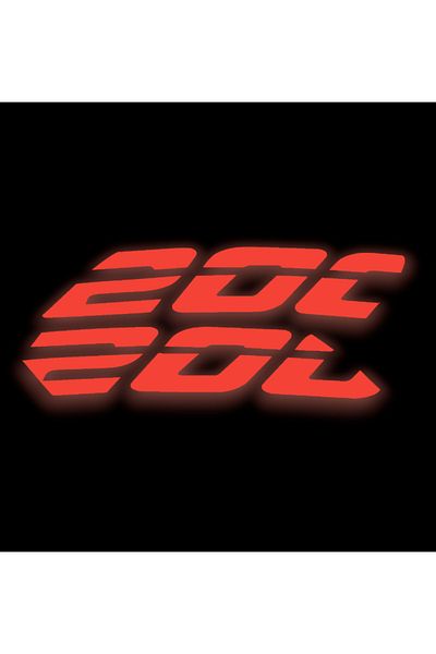 YAMANB Pulsar Ns200 Sticker 200 Text Sticker Ns 200 Warehouse Label REFLECTIVE RED