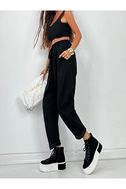 MİRVE BUTİK Şalvar Model Eşofman Altı Pantolon