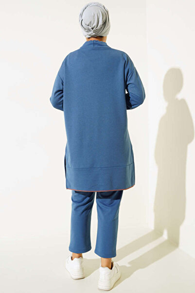 VOLT CLOTHİNG Damen-Doppelanzug mit Barcode-Emblem