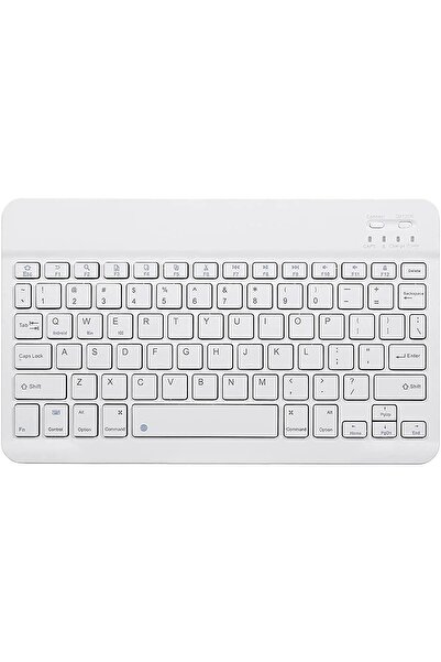 Mmctech Tüm Cihazlara Uyumlu Akıllı Taşınabilir Şarj Edilebilir Kablosuz Bluetooth Klavye ve Mause Seti