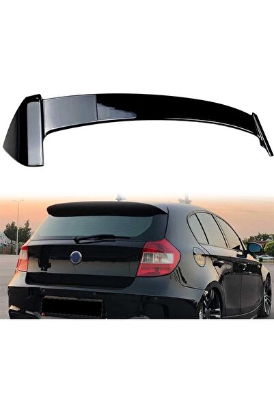 X POWER TUNİNG BMW E87 2004-2011  Uyumlu 1.SERİ PLASTİK PARLAK SİYAH SPOYLER