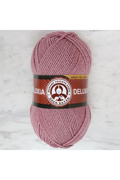 Ören Bayan Deluxia Νήματα Πλεκτομηχανής Χεριών 100 gr Χρώμα 127 Dusty Rose