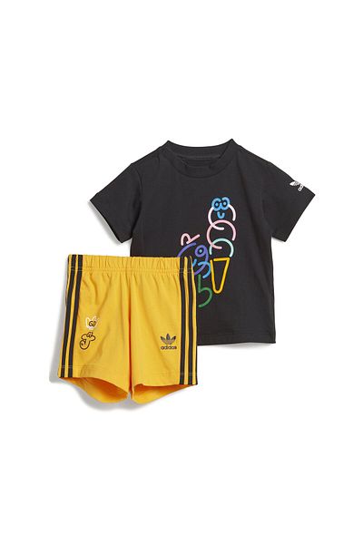 Adidas shorts discount sweat suit