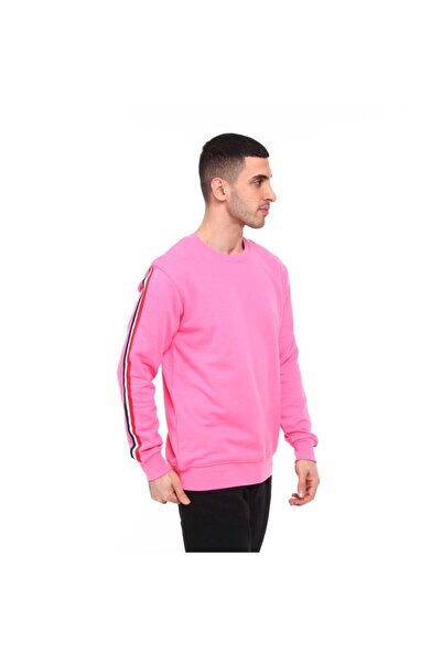 raru Ανδρικό φούτερ Lorın Φούξια