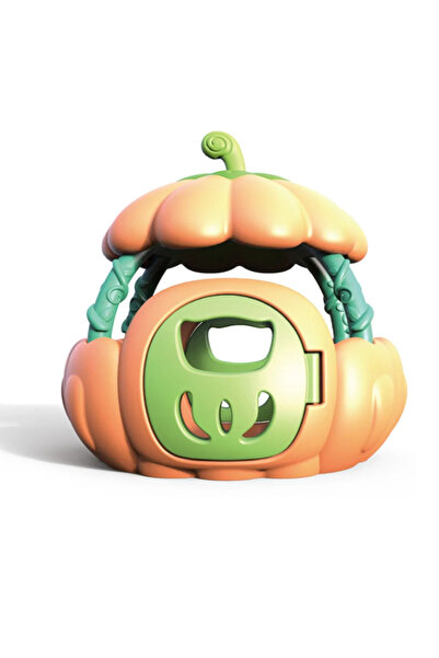 OSERSHOP Balkabağı Oyun Evim Eğlenceli Çocuk Oyun Evi Plastik Aktivite İçin O...