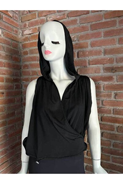 Dilvin 10373 Μπλούζα με κουκούλα με διπλό στήθος