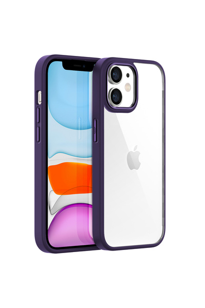 Buff iPhone 11 New Air Bumper Kılıf Purple