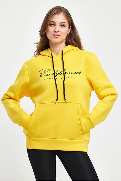 Superlife California printed Women's Swetashirt - Comfortable Fit, Hoodie, Fleece, Kangaroo pocket