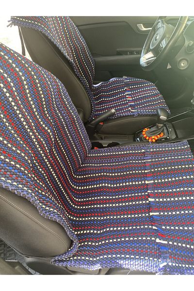 First Covoare auto anti-transpirație față 2 pilot și scaun spate buzunare din bumbac MD3