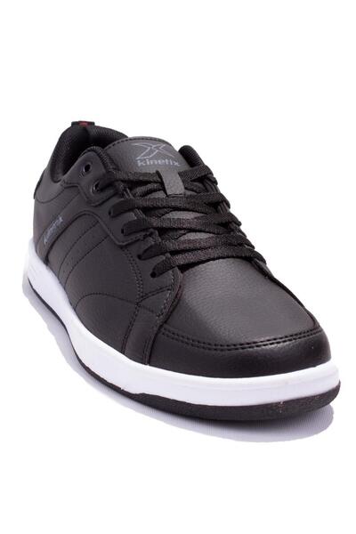Kinetix Rabon Pu Black WhiteZ أحذية رياضية كاجوال للرجال