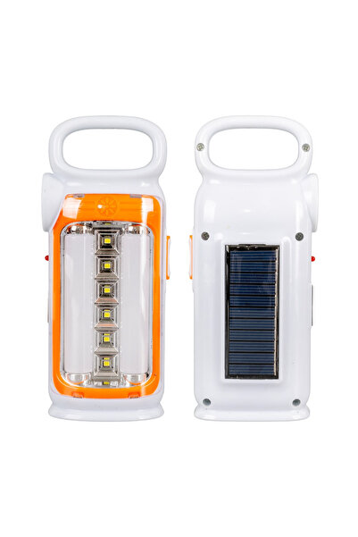 nelerbulurum Güneş Enerjili Ve Şarj Edilebilir 4 Modlu Florasan Ve Cob Ledli Solar Şarjlı Mini Kamp Işıldak