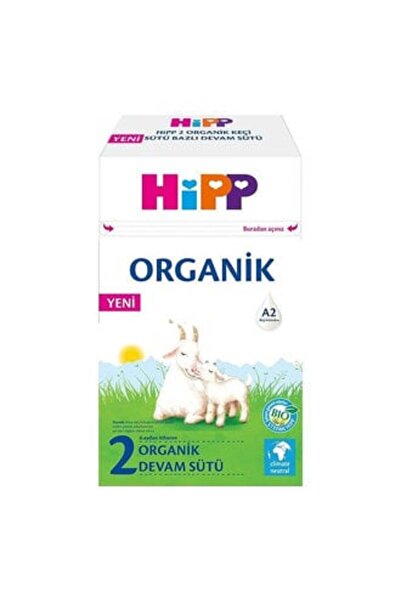 Hipp 2 Organik Keçi Sütü Bazlı Devam Sütü 400 G ( 5 ADET )
