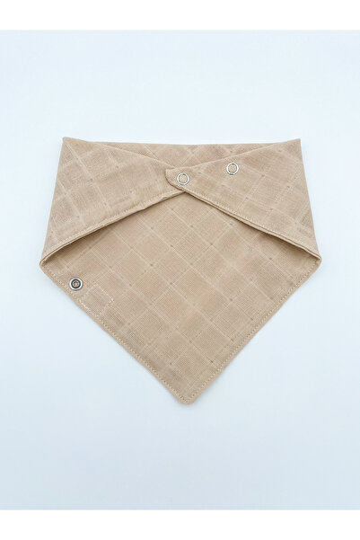 Le Petite Histoire Pacifier Strap (washable) and Drool Scarf 100% Cotton Muslin