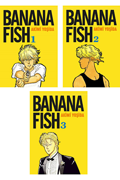 Gerekli Şeyler Yayıncılık Banana Fish 1-2-3 Manga Seti