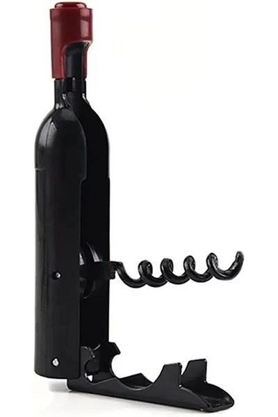 HEDİYE FİKRİ Multifunctional Magnetic Corkscrew Bottle Opener - for Wine Lovers
