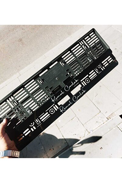 Aksaray Tasarım Atölyesi Plakalık Lazer Kesim Pleksi Kişiye Özel Isimli ( 2 Adet )| Isimli Plakalık |