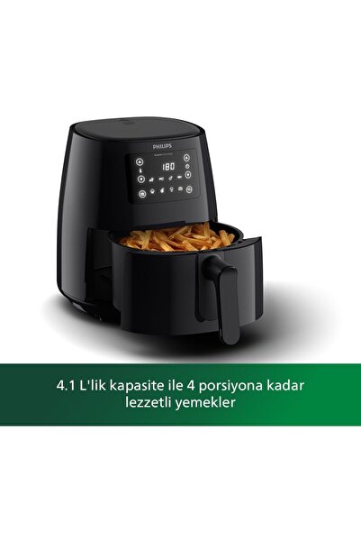 Philips Airfryer Yeni Nesil Geniş Hazneli Yağsız Hava Fritözü