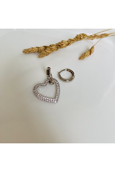 Fynbos حلق Xuping من سلسلة VIP على شكل قلب مرصع بأحجار الزركون