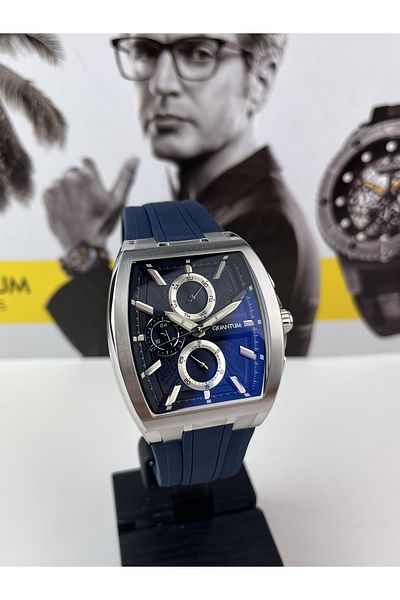 Quantum MEN'S CORNERED WRISTWATCH 10 ATM WATERPROOF