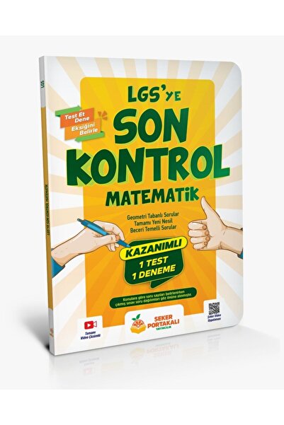 Şeker Portakalı Yayıncılık Lgs'ye Son Kontrol Matematik