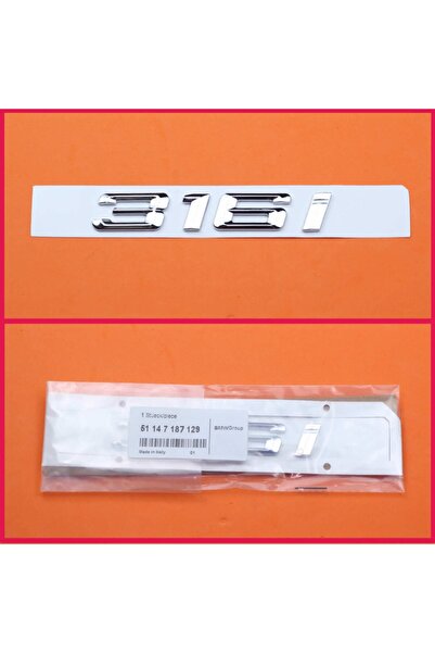 EDEXPORT Bmw 3 Serisi E36 E46 E90 F30 316i Bagaj Yazı (16cm) 51147128263