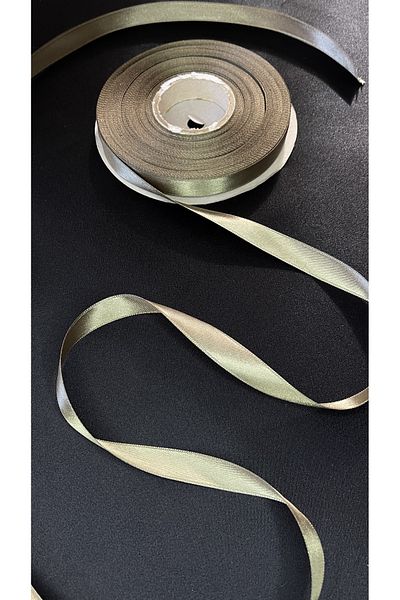 Ozpas Κορδέλα Σατέν Καμουφλάζ Πράσινη 1,5cm πλάτος 10 μέτρα
