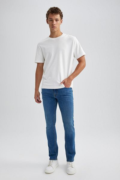 DeFacto Pedro Slim Fit Regular Waist Skinny Leg Jeans - A6947ax23au