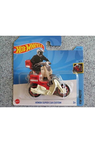HOT WHEELS H3H 160 HONDA SUPER CUB CUSTOM bike red 2023 160/250 CaseH New Cas...