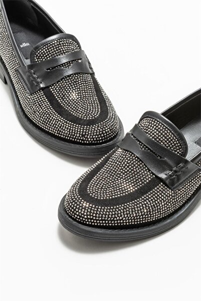 Elle Shoes Дамски мокасини - черни