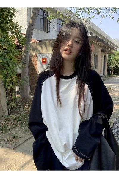 Köstebek Casual Streetwear Raglan μανίκια Λευκό Unisex φούτερ