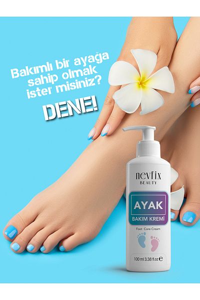 Nevfix 100 Ml Beauty Foot Care Cream