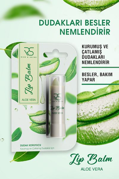Rise & Shine Alorevera Lip Balm