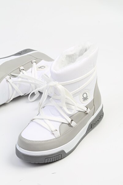 Benetton ®| BN-50031 - 3256 White - Women's Boots
