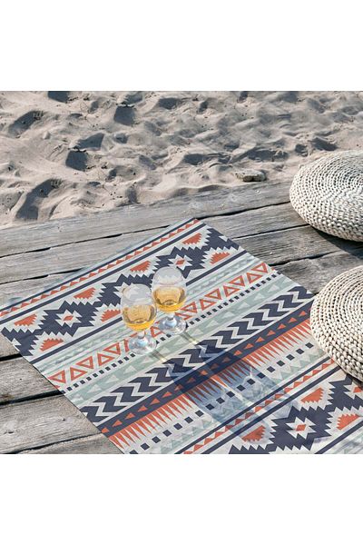 The Lucid Lab Πετσέτα θαλάσσης Aztec - Ethnic Pattern - Microfiber