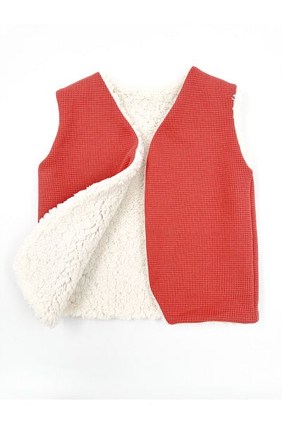 minial COTTON DOUBLE SIDED CHILDREN'S VEST